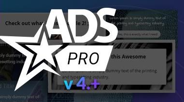 Ads Pro Plugin v4.3.9.5 广告管理插件专业版插图