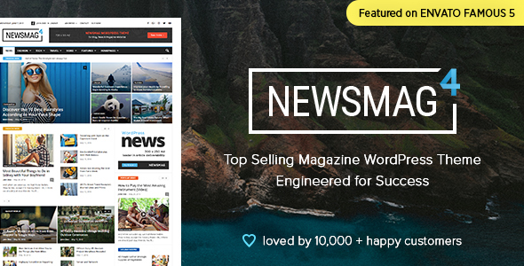 Newsmag v5.4.3 - 新闻杂志报纸主题插图