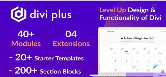 Divi Plus v1.6.2 - 41个功能强大的Divi主题模块插图