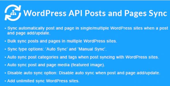 WordPress API Posts and Pages Sync with Multiple WordPress Sites v1.7.3插图