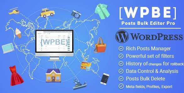 WPBE Professional v2.0.6 – WordPress帖子批量编辑器专业版插图