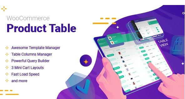 WooCommerce Product Table v1.8.1插图