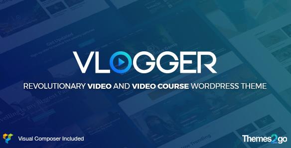 Vlogger v3.0.0 –专业视频和教程WordPress主题插图