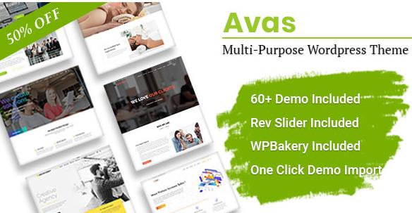 Avas v6.1.24 – 多功能Elementor WordPress主题插图