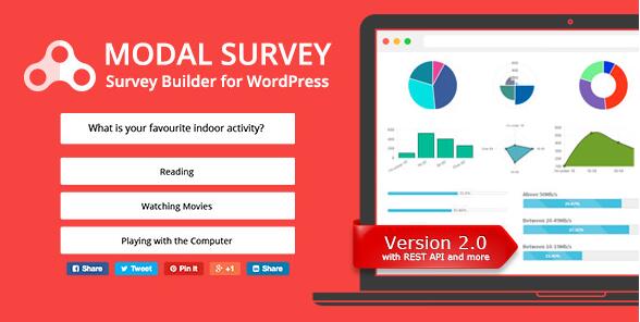 Modal Survey v2.0.1.9.9 – WordPress投票插件插图