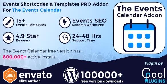 The Events Calendar Shortcode and Templates Pro v3.0插图