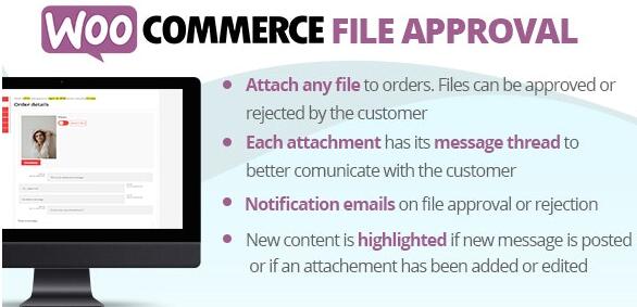 WooCommerce File Approval v7.9（已汉化） - WooCommerce 文件批准插件插图