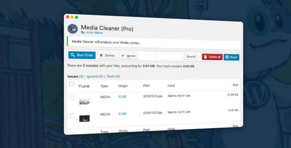 Media Cleaner Pro v6.1.3汉化破解版–清理媒体库并上传目录插图