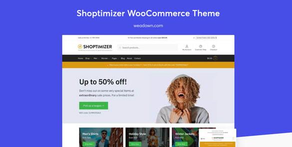 Shoptimizer v2.3.1 – 最快的WooCommerce主题插图