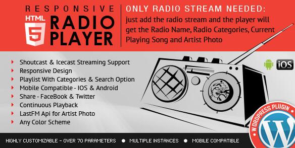 Radio Player Shoutcast & Icecast v4.1破解版插图