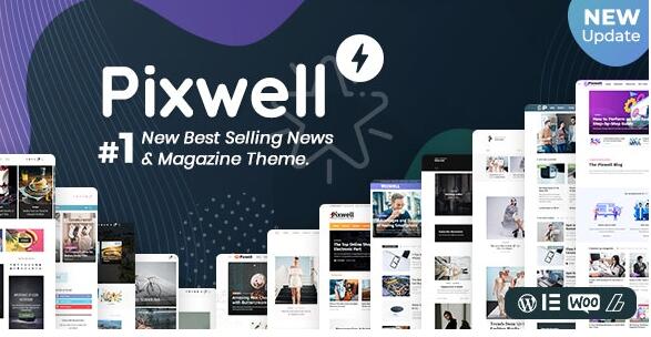 Pixwell v6.1 – WordPress杂志主题插图