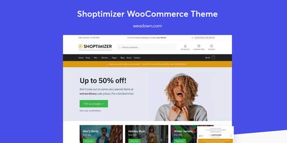 Shoptimizer v2.3.2 –最快的WooCommerce主题插图