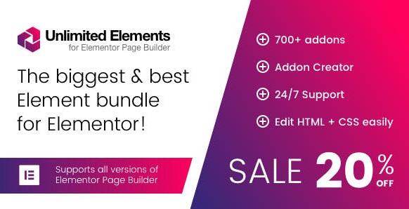 Unlimited Elements for Elementor Premium v1.4.62 - Elementor增强插件插图