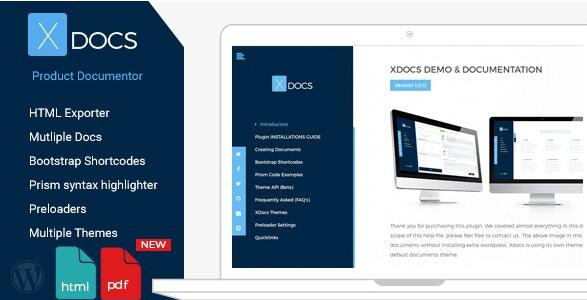 X Docs v1.1.1 – WordPress产品文档创建者插图