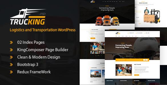 Trucking v1.24 – WordPress物流运输主题插图