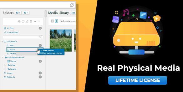 WordPress Real Physical Media v1.5.83（已汉化）- WordPress 媒体库文件管理和图片路径SEO优化插件插图