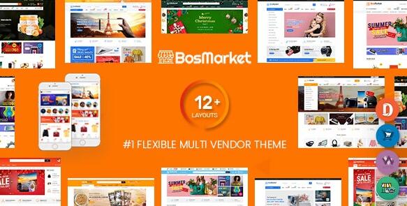 BosMarket v2.0.11 – 灵活的多供应商WooCommerce WordPress主题插图