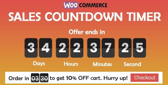 Sales Countdown Timer for WooCommerce and WordPress v1.1.3（已汉化） - 销售倒计时插件插图