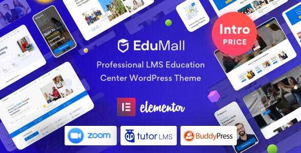 EduMall v2.3.0 –专业LMS教育中心WordPress主题插图