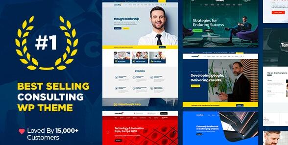 Consulting v5.2.3 汉化破解版 – WordPress金融行业主题