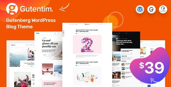 Gutentim v1.5 – WordPress博客主题