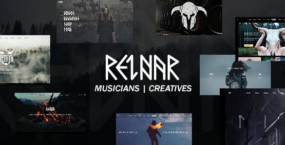 Reinar v1.2.7 – WordPress北欧音乐和创意主题