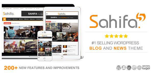 Sahifa v5.8.2 – 响应式WordPress新闻/杂志/博客主题