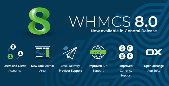 WHMCS v8.1.0破解版 – 虚拟主机自动计费平台