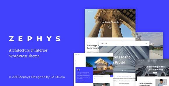 Zephys v1.1.0 – WordPress建筑与室内主题
