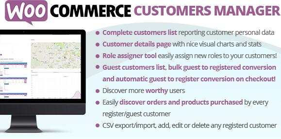 WooCommerce Customers Manager v30.1破解版插图