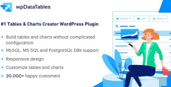 wpDataTables v6.6.1 破解版（已汉化） – WordPress的表格和图表管理器插图