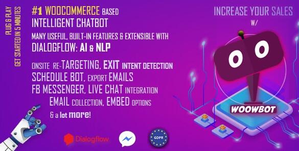 WoowBot ChatBot for WooCommerce v13.9.3破解版 - WooCommerce聊天机器人插图