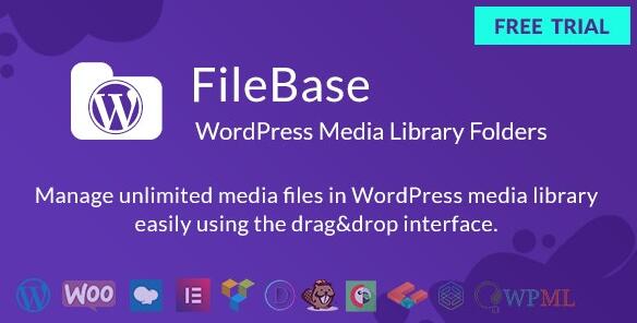 FileBase v2.0.5（已汉化） – WordPress媒体库文件夹插图