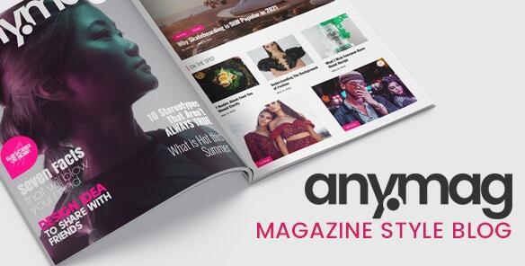 Anymag v2.9.7 – WordPress杂志主题插图