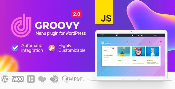 Groovy Mega Menu v2.6.3免激活版（已汉化）– WordPress菜单插件插图