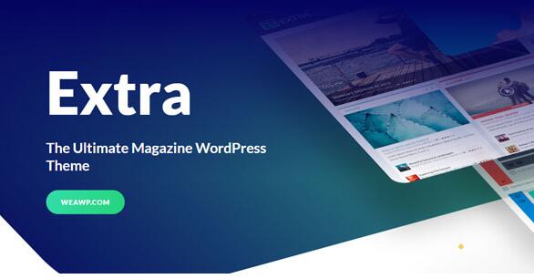 Extra v4.26（已汉化） – WordPress杂志主题插图