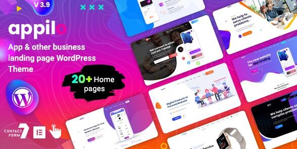 Appilo v6.2.6破解版 –  WordPress应用着陆页主题插图