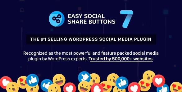 Easy Social Share Buttons v9.8 破解版（已汉化） - WordPress 社交分享按钮插件插图