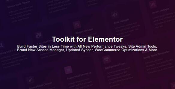 Toolkit for Elementor v1.5 – Addons for Elementor插图