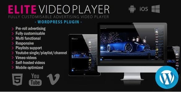 Elite Video Player v6.9.3破解版 - WordPress视频播放器插件插图
