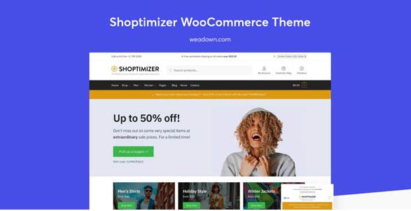 Shoptimizer v2.7.7 –最快的WooCommerce主题插图