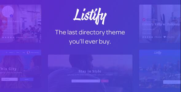 Listify v3.2.0 – WordPress目录主题插图