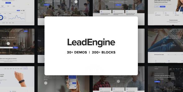 LeadEngine v4.7破解版–WordPress多功能主题插图