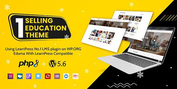 Eduma v5.5.6破解版 – WordPress教育主题