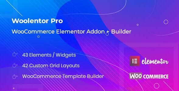 WooLentor Pro v2.4.5无限制版（已汉化）– WooCommerce页面生成器Elementor插件
