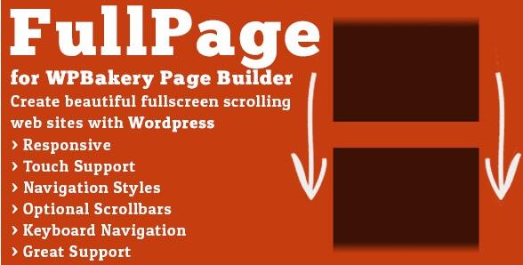 FullPage for WPBakery Page Builder v2.1.4破解版插图