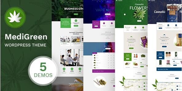 MediGreen v1.2.1 – 药品商店主题插图