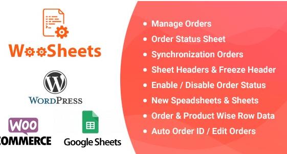 WooSheets v7.5（已汉化） –使用Google Spreadsheet管理WooCommerce订单插图