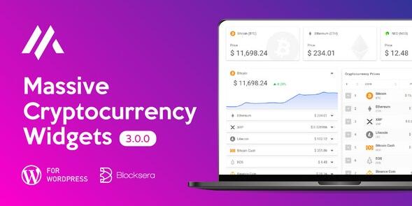 Massive Cryptocurrency Widgets – Crypto Plugin v3.2.5 破解版（已汉化）插图