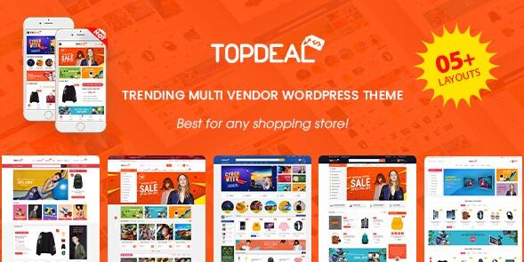 TopDeal v2.3.13破解版 – WordPress多供应商市场主题插图